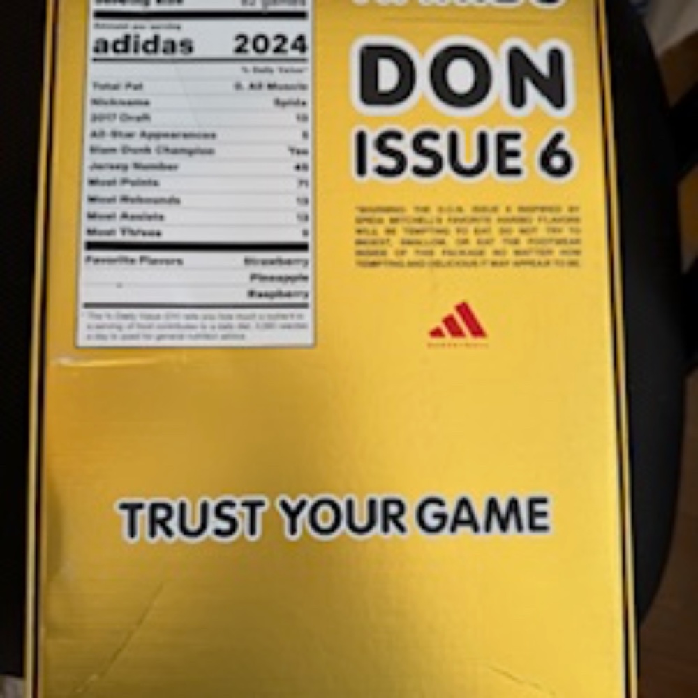 Haribo Adidas D.O.N. Issue #6 SOLAR GREEN SIZE 7 1/2 mens BRAND NEW WITH BOX